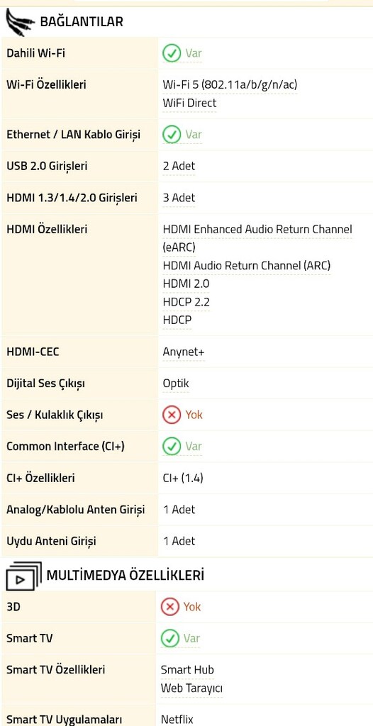 SAMSUNG 55DU8500 4K 140 EKRAN SMART TV - 4
