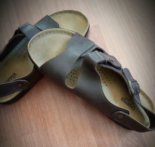 erkek deri sandalet 43-45