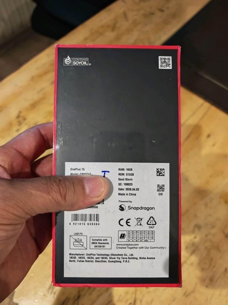oneplus 15 16.512 - 2