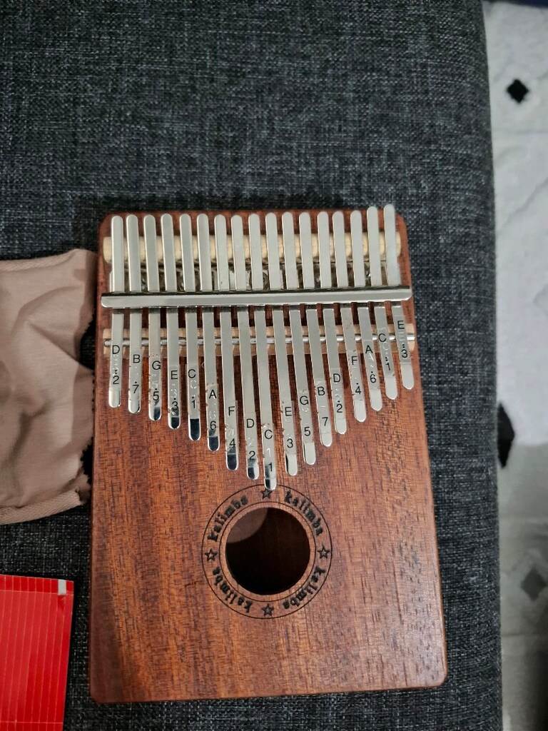 17 Tuşlu Ahşap Kalimba (Full Set) - 4