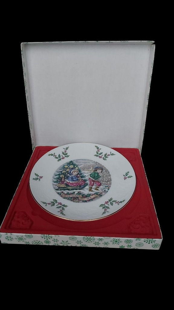 Royal Doulton Christmas tabağı - 2