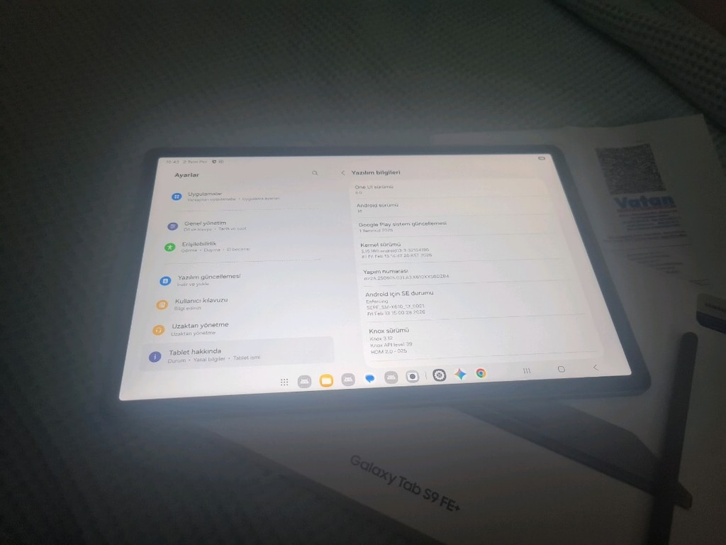 SIFIRDAN FARKSIZ 12AY GARANTİLİ 128GB 8RAM 12.4İNÇ SAMSUNG S9FE PLUS - 4