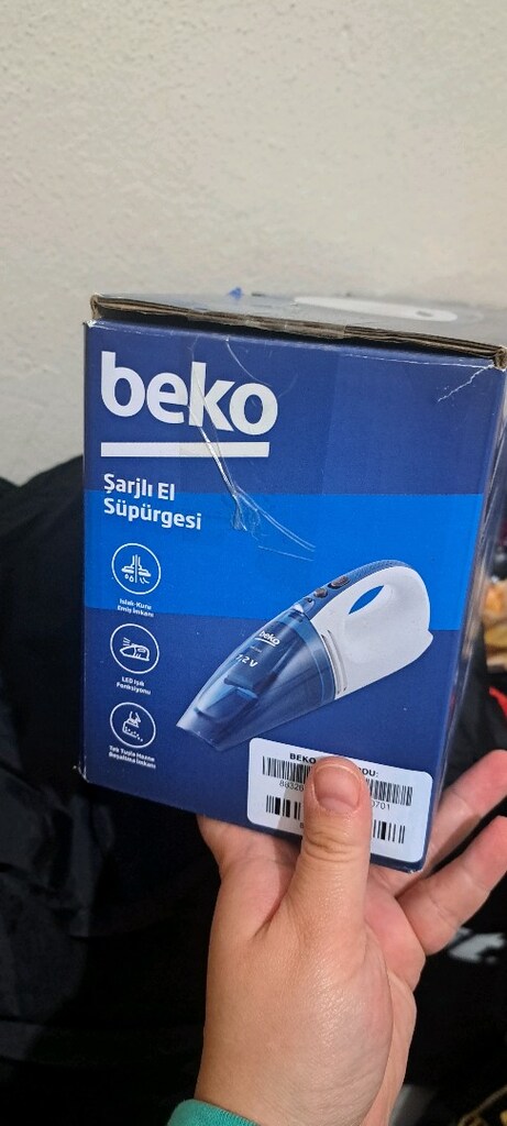 beko şarjlı el süpürgesi - 2