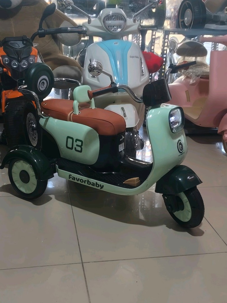 YENİ ÜRÜN 2026 2 KİŞİLİK VESPA 12+12 KUMANDALI&MANUEL AKÜLÜ ARABA SCTR - 3