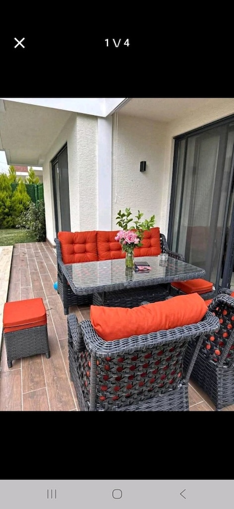 teras mobilyası, bahçe balkon mobilyasi, rattan koltuk takımı - 3