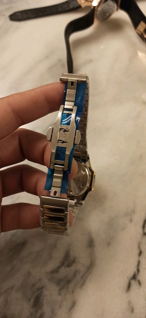 Patek Philippe takvimli pilli çelik kasa kordon kol saati - 13