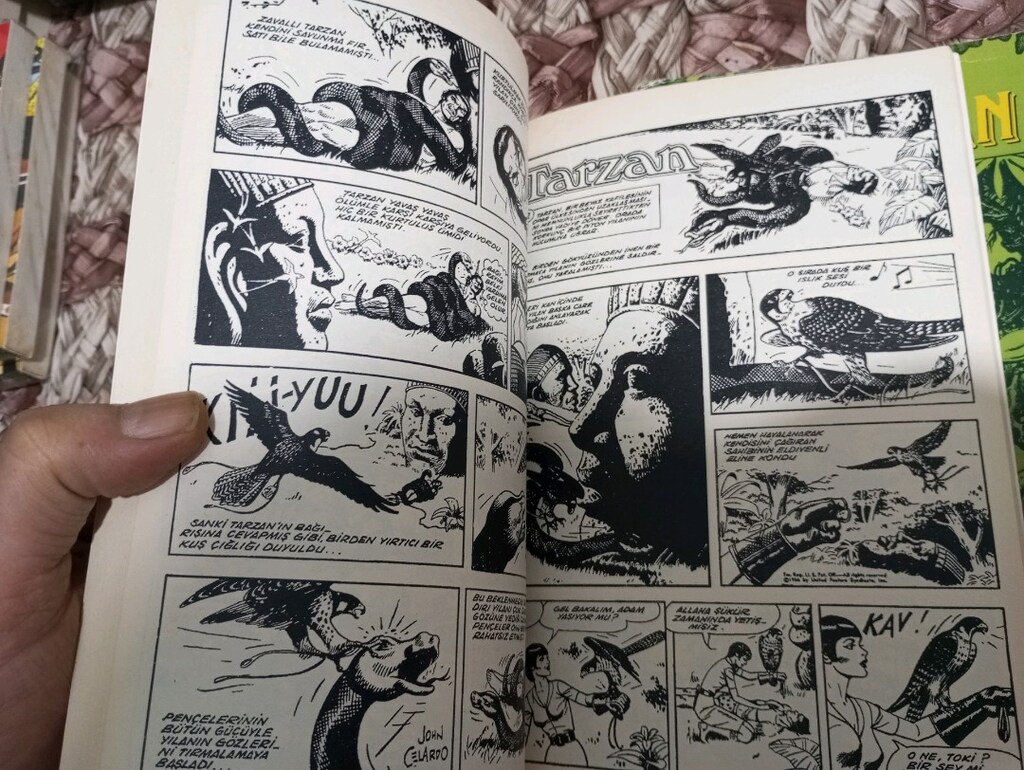 Tarzan cilt 2-6 çok nadir çizgi roman - 6