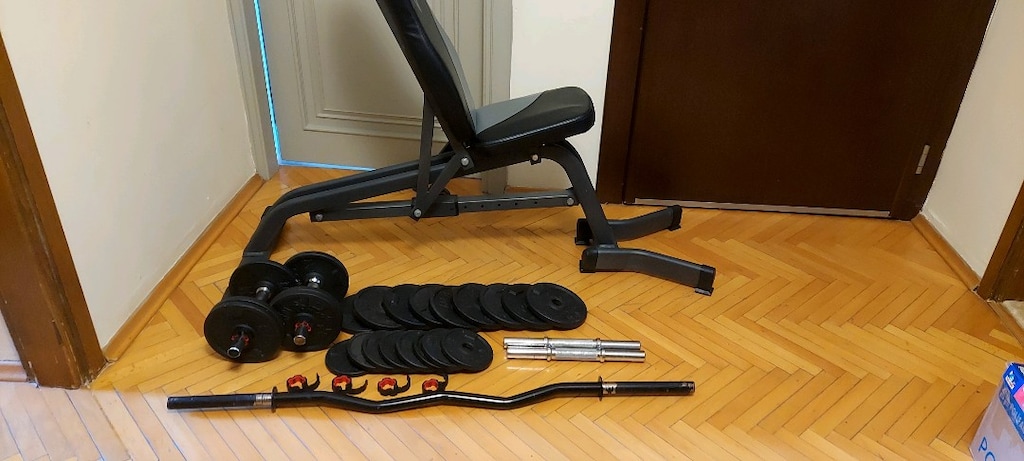 Bench sehpası ve ağırlıklar - 3