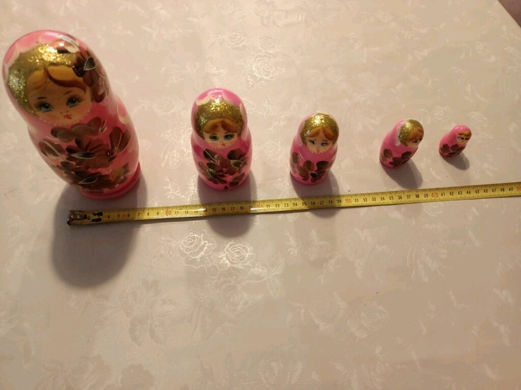 orijinal Rus matruşka, 5'li - 4