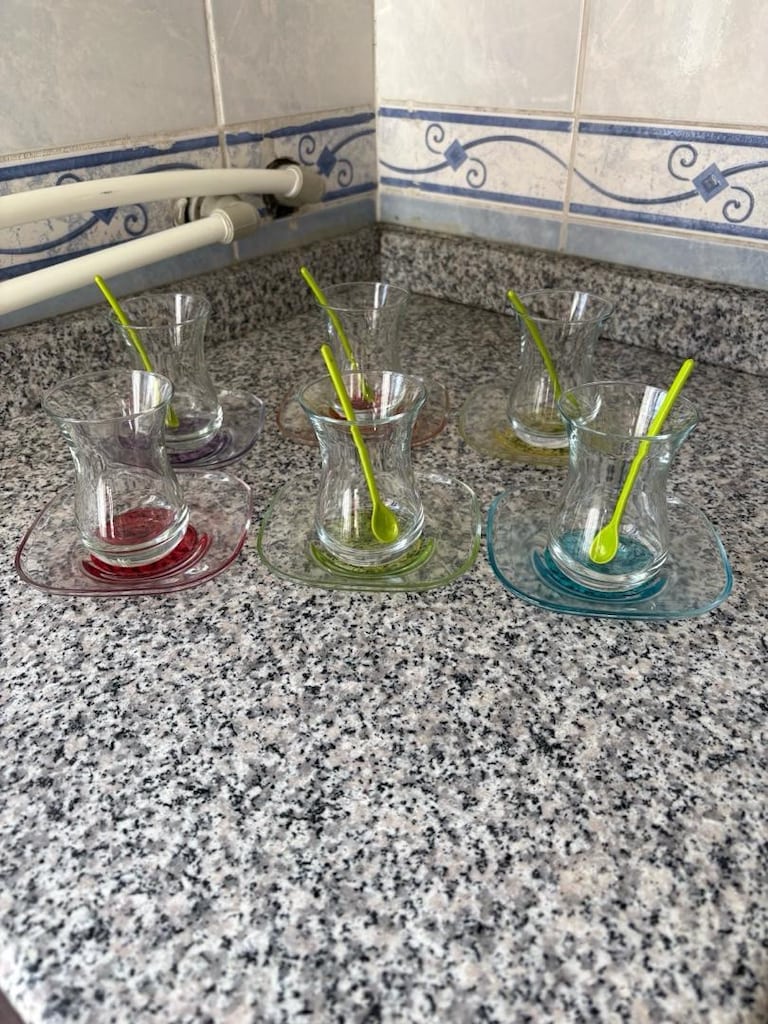 çay bardağı çay dipliği çay kaşığı - 4