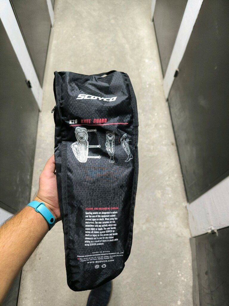 Motorsiklet mafsallı dizlik scoyco h26 - 3