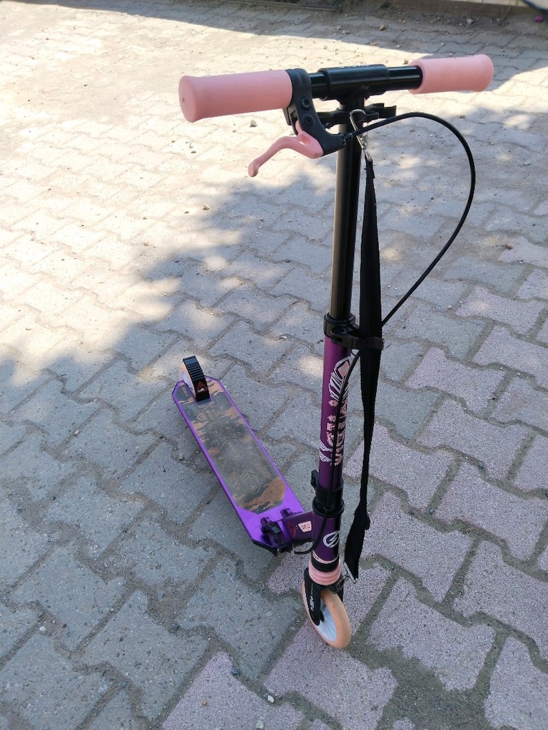 decathlon mor kız scooter sorunsuz - 7