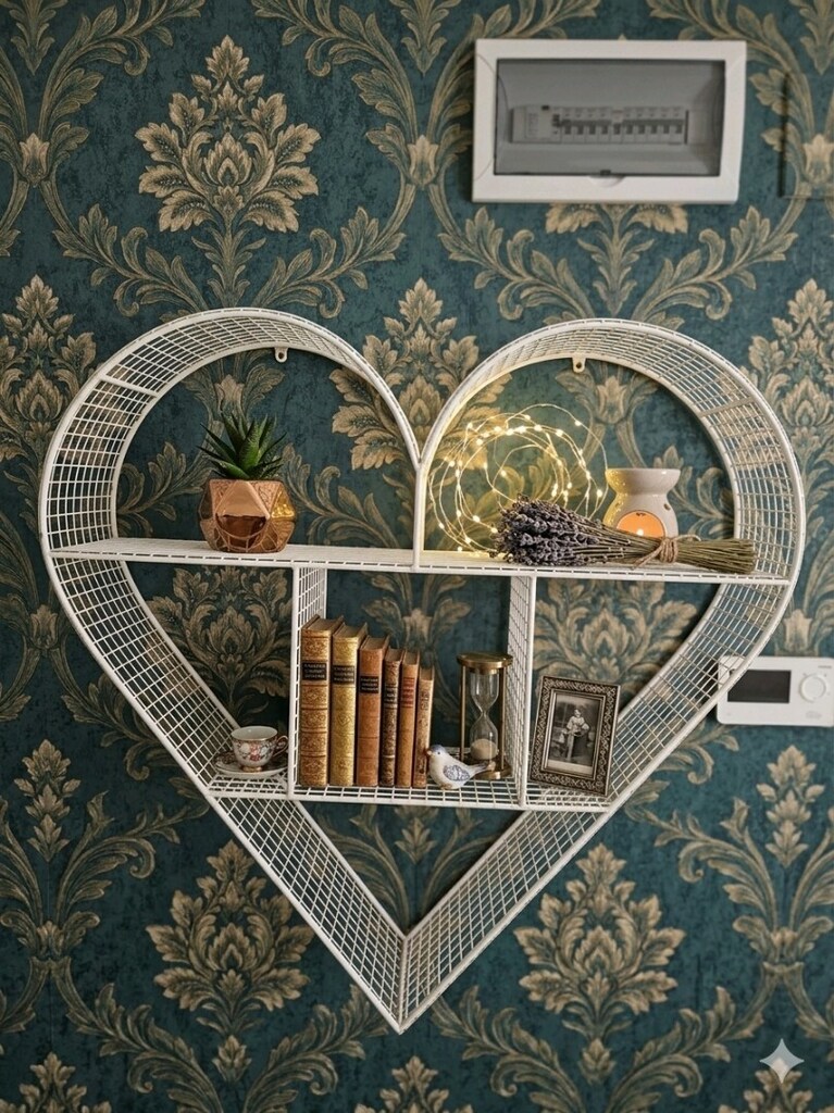 salon antre mutfak cok amacli raf dolap