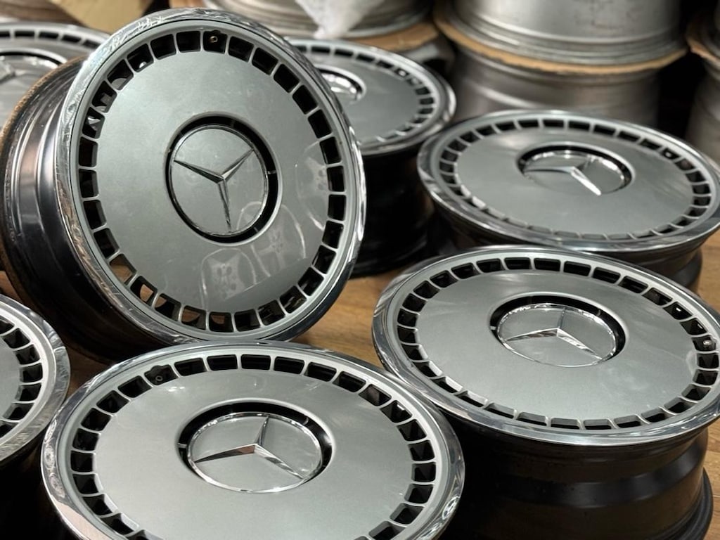Orjinal 16 inç Direkt Uyumlu W124-W201 jant-nikelajlı kapak Mercedes - 13