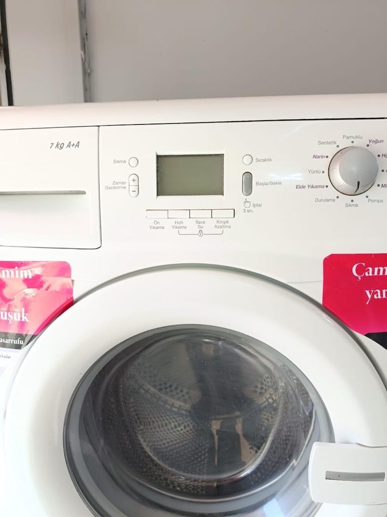 TERTEMİZ ARÇELİK 7 kg ÇAMAŞIR MAKİNESİ SERVİS GARANTİLİ - 4