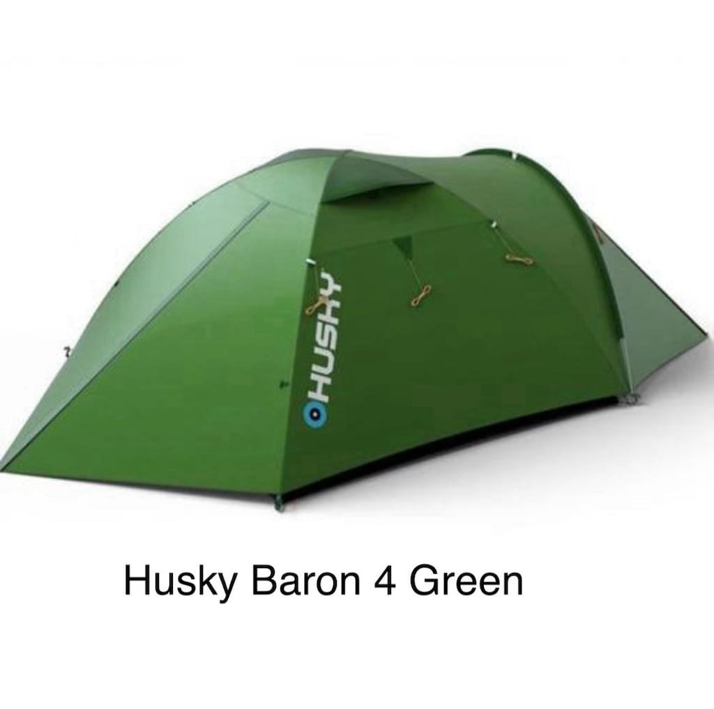 Husky Boyard 4 Light Green ve Husky Baron 4 Green + yatak şişirme pomp - 9