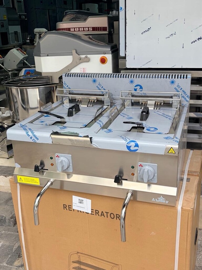 Atalay AEF-870 Elektrikli Fritöz / Set Üstü 12+12 Çiftli Fritöz