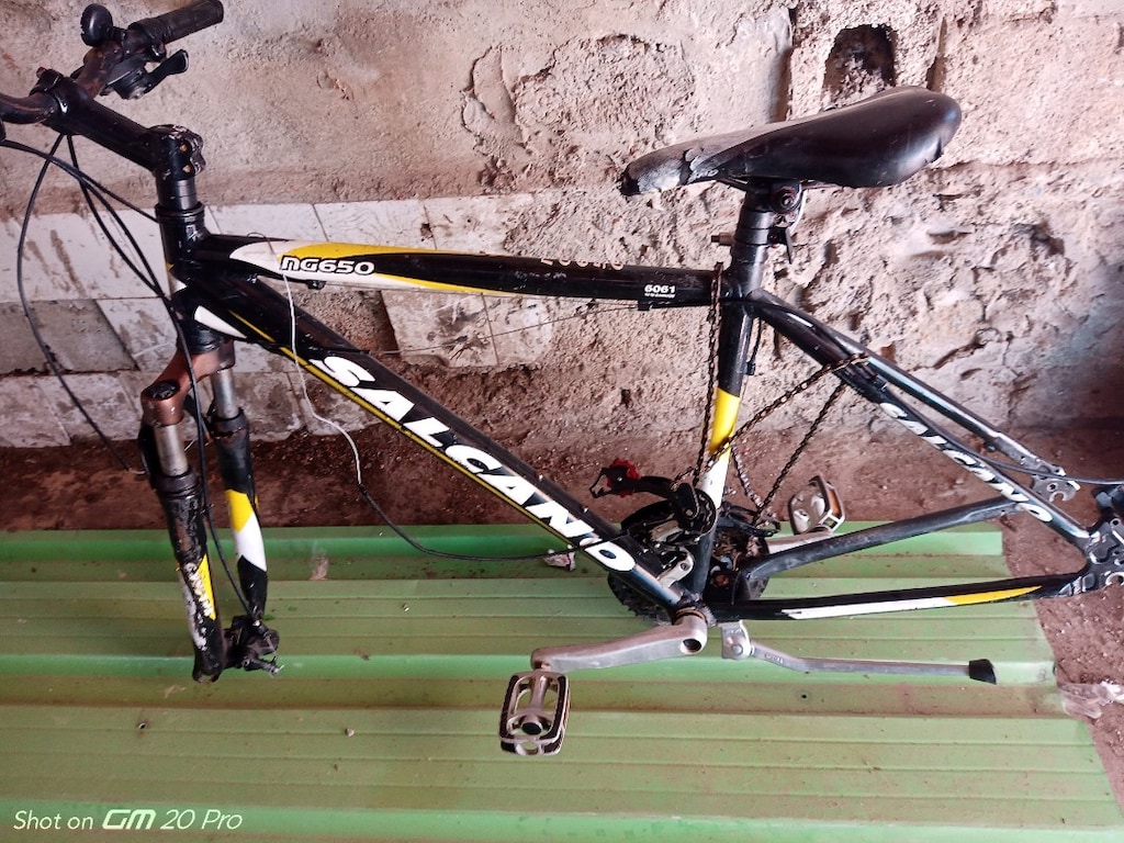 Salcano NG 650 bisiklet kadrosu disk fren sistemi ile full Shimano - 4