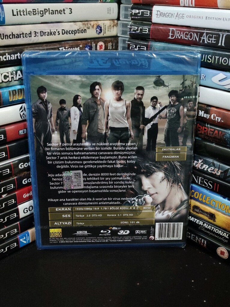 Sector 7 2D+3D Bluray Film - 2