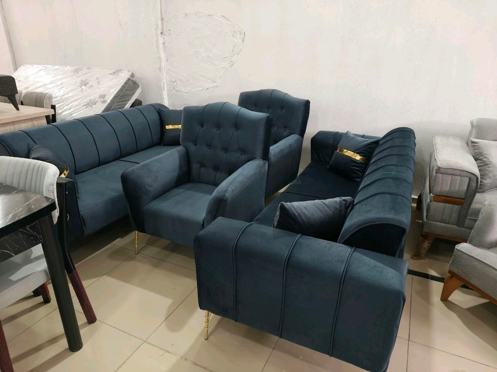 sıfır 4 lü chester koltuk takımı ücretsiz teslimat - 2