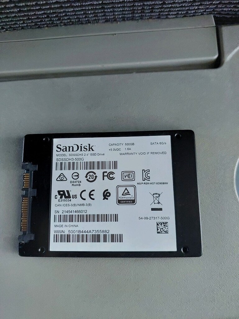 SANDISK SSD 500 GB SAGLIK %97 - 2