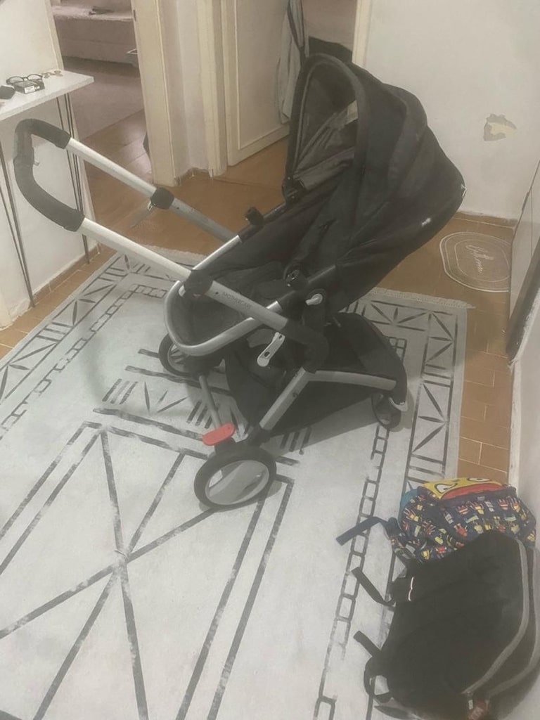 puset li cocuk arabalı frenli yataklı