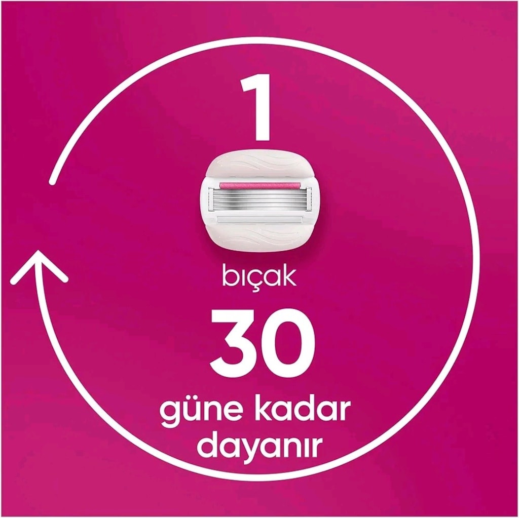 Gillette Venus Comfortglide Sugarberry Tıraş Makinesi - 4