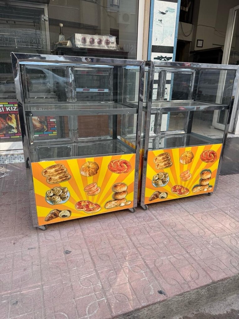börek tezgahı seyyar börek arabası börek poğaça tezgahı - 9
