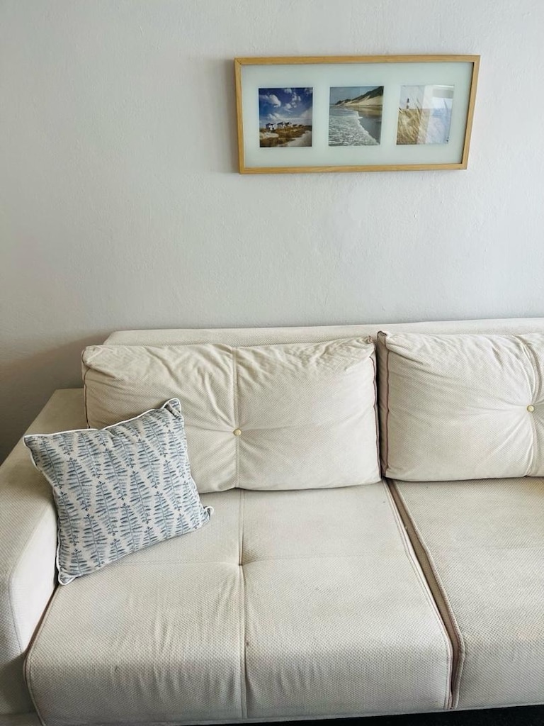 Modern 3 Kişilik Krem Renk Kanepe - 5