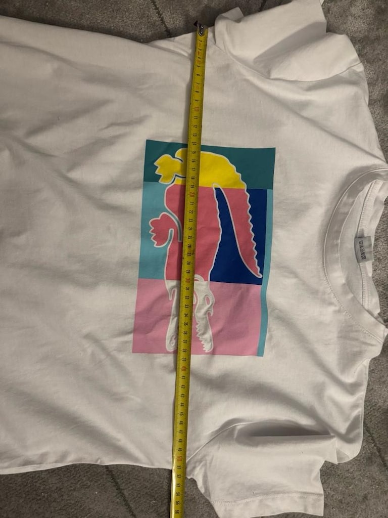 lacoste tişört timsah baskı kadın - 6