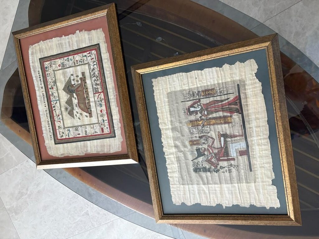 mısırdan aldım orijinal iki adet tablo - 5
