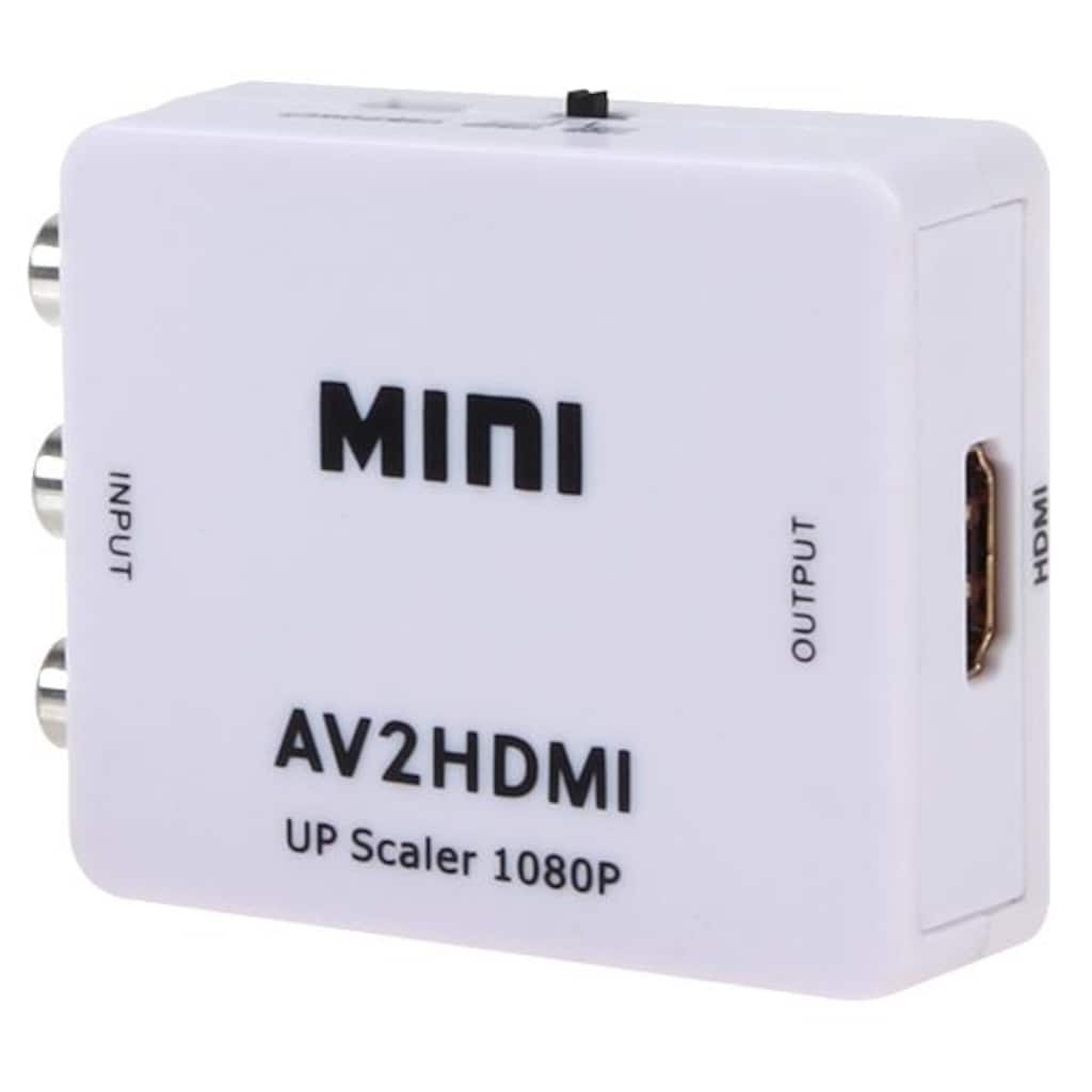4553 Rca Av To Hdmi Çevirici Dönüştürücü Adaptör - 6