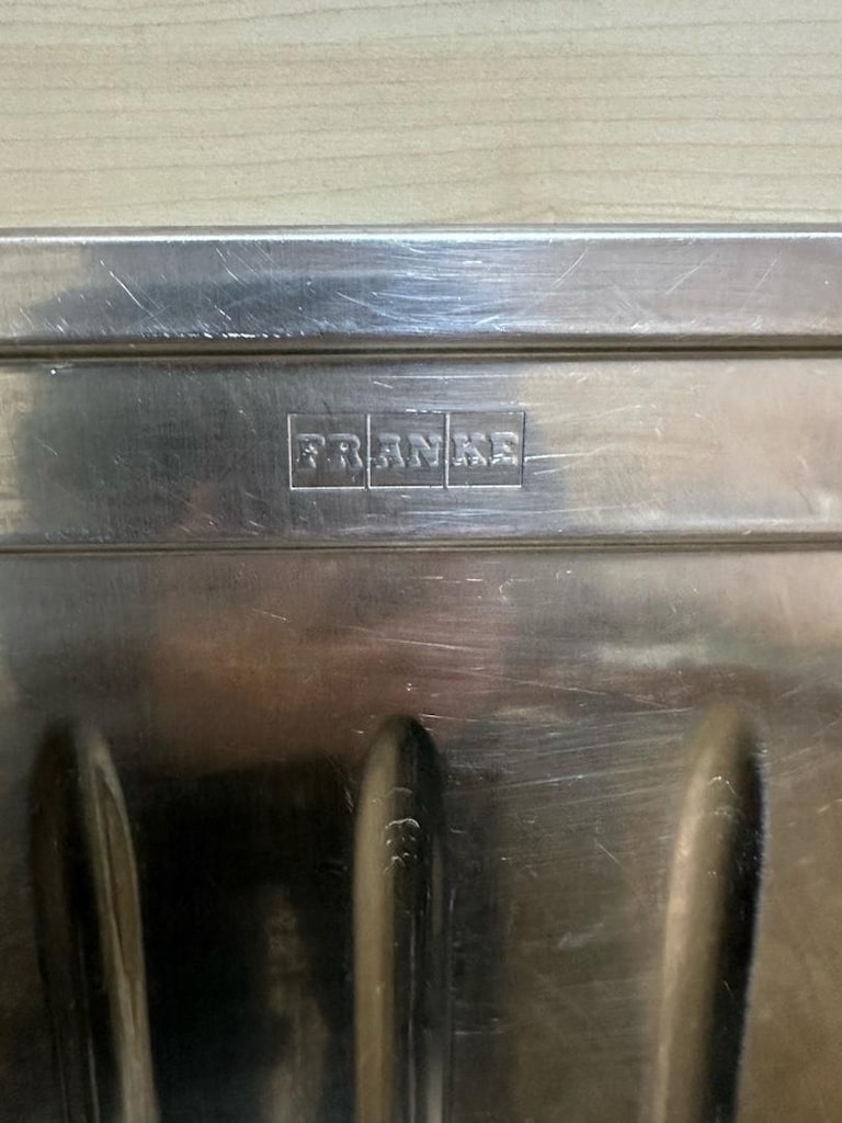 FRANKE 100X50 ÇİFTLİ DAMLALIKLI PASLANMAZ ÇELİK MUTFAK EVYESİ - 4
