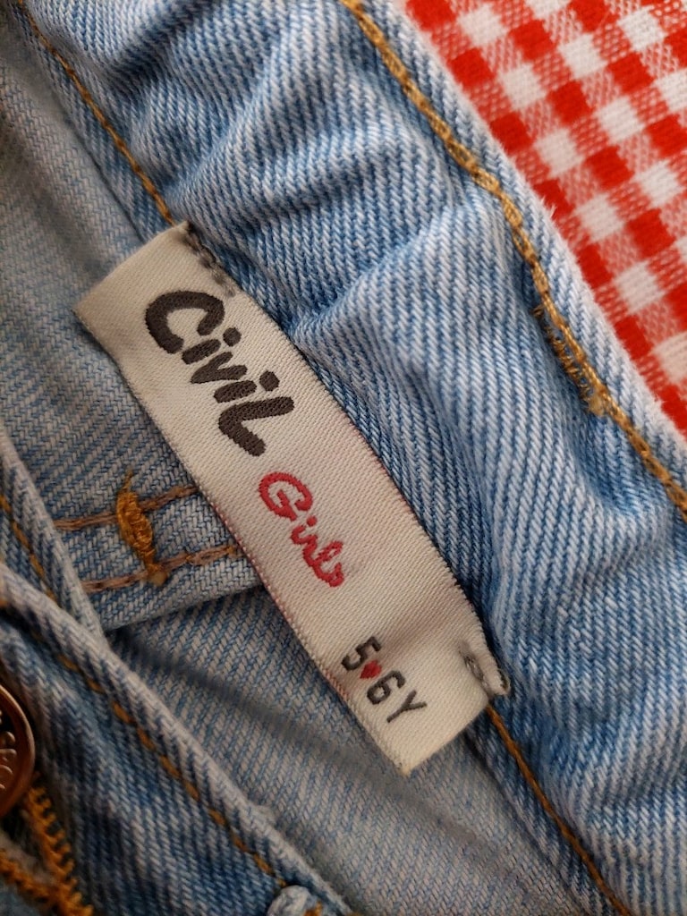 CİVİL kız Çocuk yırtmaçlı Jean Pantolon - 11