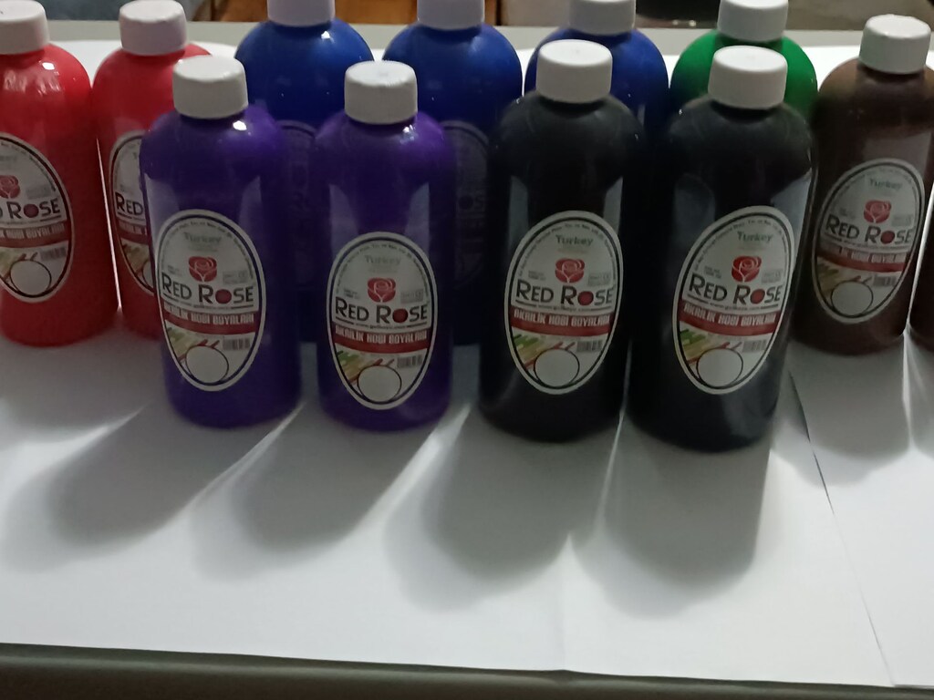Red Rose Akrilik Boya Seti 500ml. 12 Adet - 2