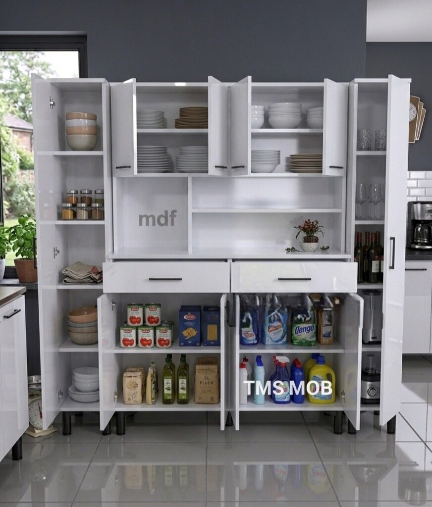 Dolap Mdf Kahve köşesi dolabı fırın dolabı Erzak dolabı dolap - 2