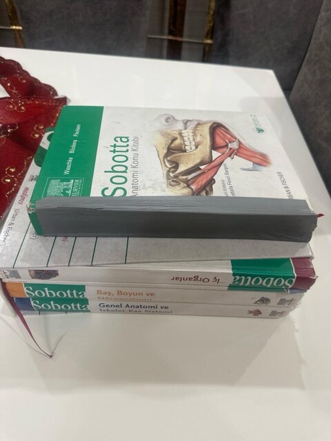 SOBOTTA ANATOMİ ORJİNAL SET TIP ÖĞRENCİLERİ İCİN