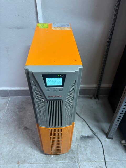 MAKELSAN 6 KVA UPS ONLİNE SIFIR AKÜLÜ GARANTİLİ
