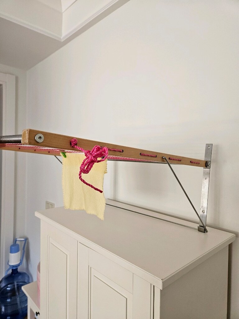 ikea duvara monte çamaşır askısı çamaşırlık - 7