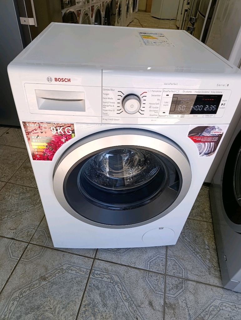 Bosch 9 Kilo A+++ Çamaşır Makinesi |SIFIR Ayarında | Garantili - 2