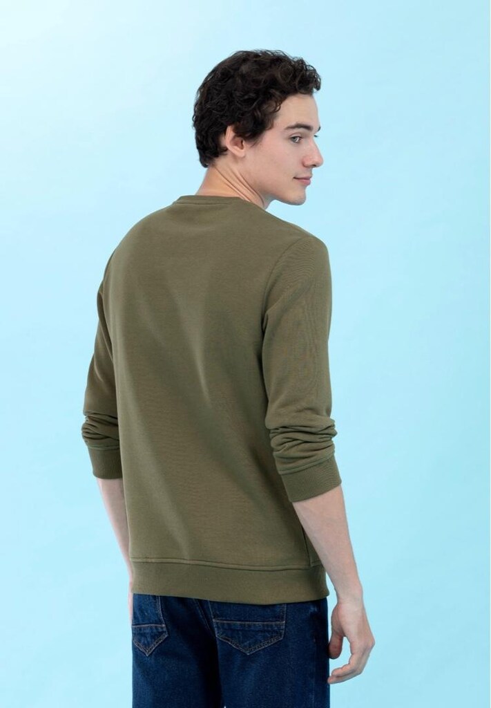 U.S POLO ASSN. - 4XL BEDEN - HAKİ YEŞİL SWEATSHIRT - 2
