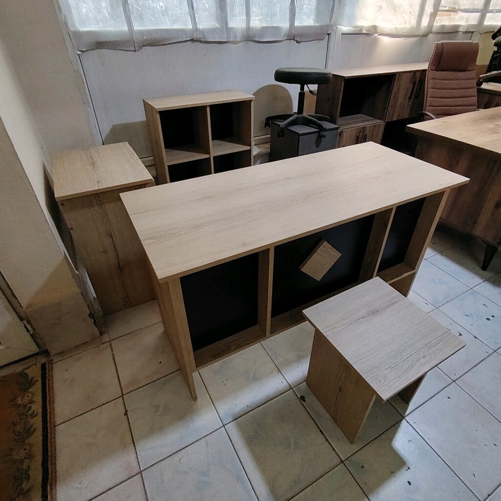 Sıfır mdf ofis masa takımı bursa içi ücretsiz teslimat - 6