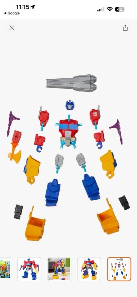 Hasbro Transformers MixMashers Optimus Prime (F9737) - 10