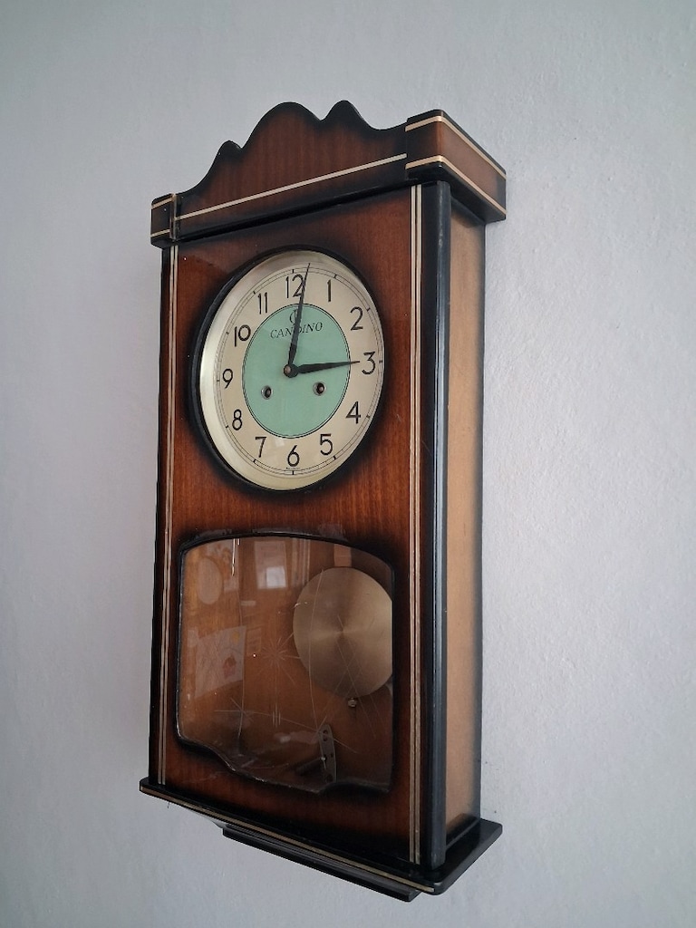 CANDINO Kurmalı Gonglu Duvar Saati ALMAN - 6