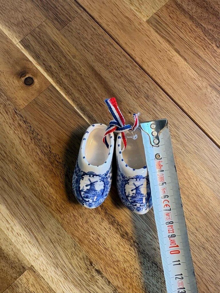 Orjinal Delft Blue Minyatür Takunya - 4