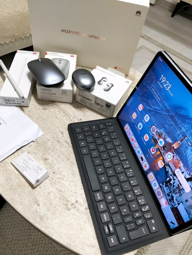 HUAWEI MatePad Air + M-Pencil + Bluetooth Mouse + FreeBuds 5 Full Set - 3