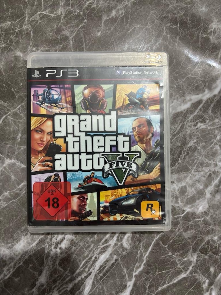 PS3 Orijinal Oyun Seti – GTA 5, PES 2016,PES 2011 Uncharted 3, COD - 6