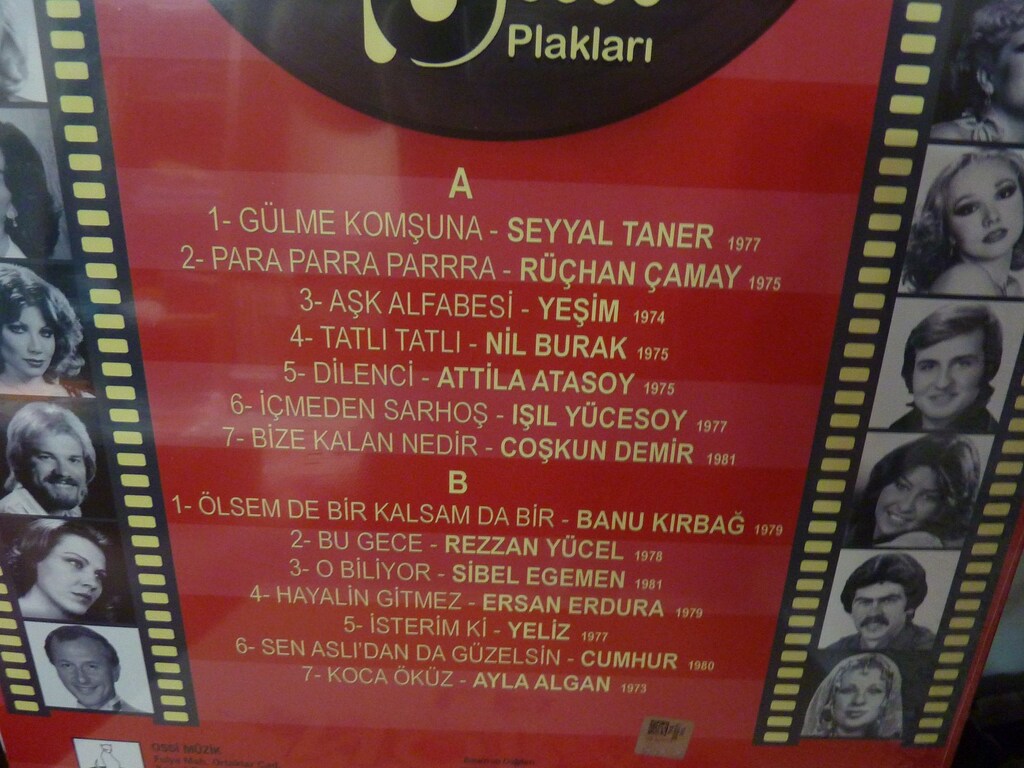 TÜM ZAMANLARIN EN İYİ 45 LİK PLAKLARI KARMA SANATÇILAR LP SIFIR - 2
