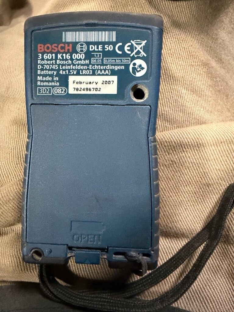 Bosch DLE 50 Uzaklık ölçer - 3