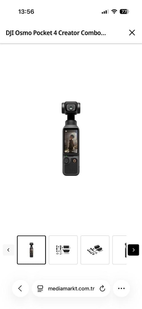 djı osmo pocket 4 creator combo - 2